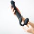 Strap-on-me M - dildo cu prindere - mediu (negru) 