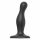 Dildo cu ventuză ondulat Strap-on-me Curvy S - negru 