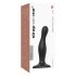 Dildo cu ventuză ondulat Strap-on-me Curvy S - negru 