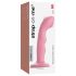 Strap-on-me M - vibrator rezistent la apă pentru punctul G, pulsatoriu (roz) 