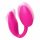 Wonderlove - vibrator clitoridian 2în1 cu acumulator (roz) 