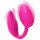 Wonderlove - vibrator clitoridian 2în1 cu acumulator (roz) 