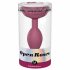 Love to Love Open Roses M - dildo anal din silicon (bordo) 