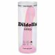 Dildolls Glitzy - dildo de silicon cu ventuză (roz) 