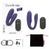 Love to Love Match up - vibrator pentru cuplu cu acumulator, control radio (mov)