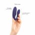 Love to Love Match up - vibrator pentru cuplu cu acumulator, control radio (mov)