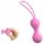 Love to Love Joia - duo de bile vaginale din silicon (roz)