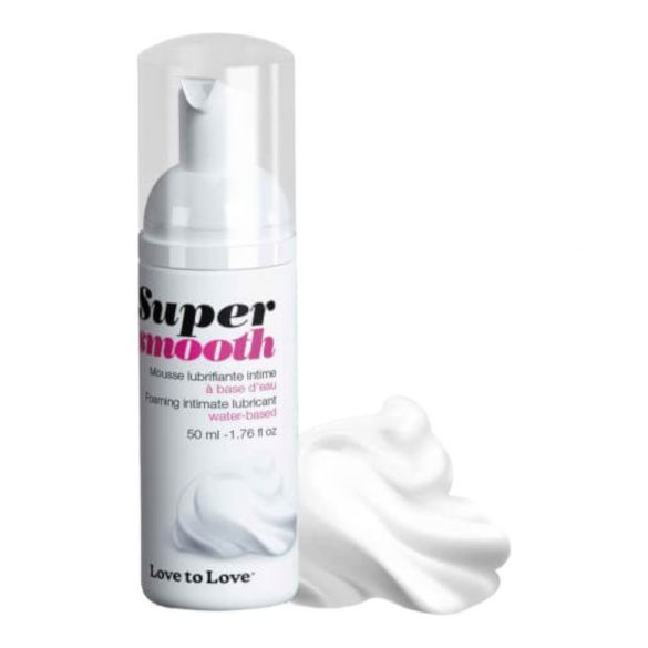 Love to Love Super Smooth - spumă lubrifiantă pe bază de apă (50ml) 