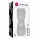 Dorcel Double Oo - masturbator pentru bărbați (transparent) 