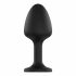 Dorcel Geisha Plug Diamond XL - dildo anal cu diamant alb (negru) 