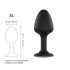 Dorcel Geisha Plug Diamond XL - dildo anal cu diamant alb (negru) 