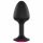 Dorcel Geisha Plug Ruby XL - dildo anal cu piatră roz (negru) 