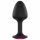 Dorcel Geisha Plug Ruby XL - dop anal cu piatră roz (negru)