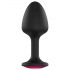 Dorcel Geisha Plug Ruby XL - dop anal cu piatră roz (negru)