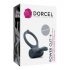 Dorcel Power Clit Plus - inel penian vibratil cu acumulator (negru) 