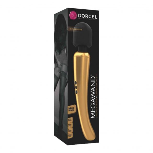 Dorcel Megawand - vibrator de masaj cu acumulator (auriu) 