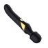 Dorcel Dual Orgasms Gold - vibrator masaj 2in1 cu acumulator (negru) 