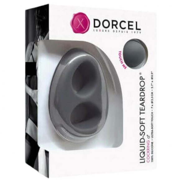 Dorcel Liquid-soft - inel pentru penis (gri) 