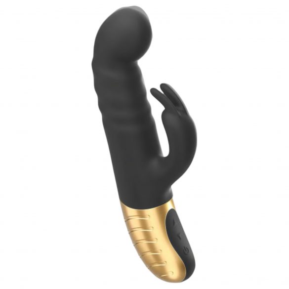 Vibrator cu încărcare Dorcel G-stormer cu braț pentru clitoris (negru) 