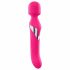 Vibrator masaj Dorcel Dual Orgasms - reincărcabil, 2 în 1 (roz) 