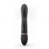 Vibrator Dorcel Glam Rabbit cu acumulator și stimulator clitoridian (negru) 