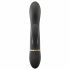 Vibrator Dorcel Glam Rabbit cu acumulator și stimulator clitoridian (negru) 