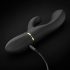 Vibrator Dorcel Glam Rabbit cu acumulator și stimulator clitoridian (negru) 