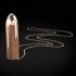 Vibrator rezistent la apă, cu acumulator, culoarea rosegold - Dorcel 