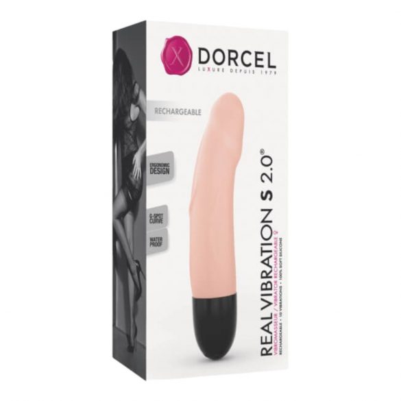 Vibrator reîncărcabil Dorcel Real Vibration S 2.0 (natural) 