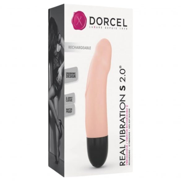 Vibrator reîncărcabil Dorcel Real Vibration S 2.0 (natural) 