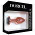 Dorcel Diamond Plug S - mic dildo anal din aluminiu (aur roz) 