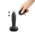 Dorcel Deep Thrast - vibrator cu împingeri, reîncărcabil prin radio (negru) 