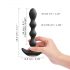 Dorcel Flexi Balls - vibrator anal cu acumulator și control radio (negru) 