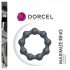 Inel penian din silicon cu bile Dorcel Maximize (gri) 