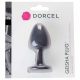 Dorcel Geisha Plug M - dildo anal cu bile (negru) 