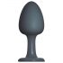 Dorcel Geisha Plug M - butt plug cu bile (negru)