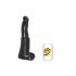 Dildo penis de taur - 25cm (negru) 