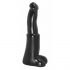 Dildo penis de taur - 25cm (negru) 