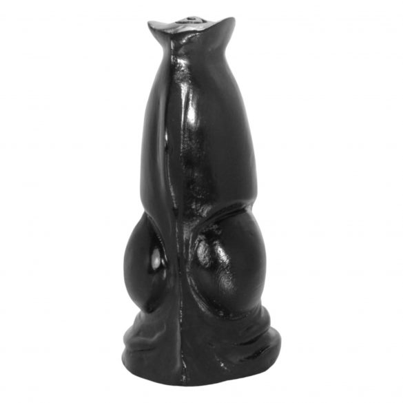 Dildo penis de lup - 21cm (negru) 