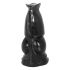 Dildo penis de lup - 21cm (negru) 