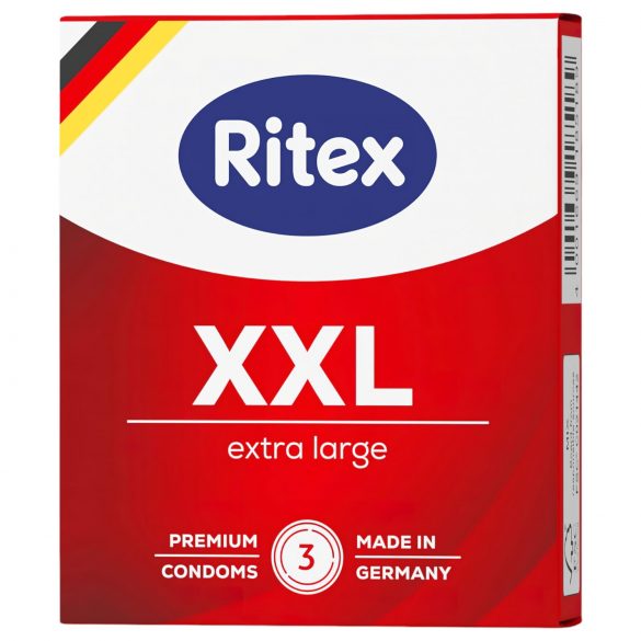 / RITEX - Prezervative XXL (3 bucăți)