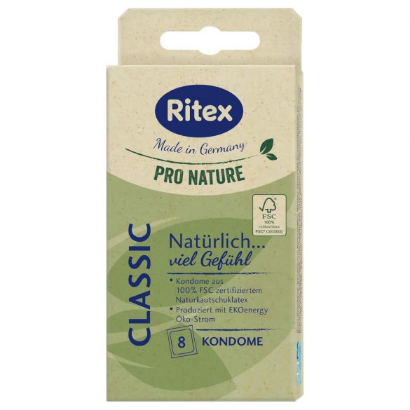 / RITEX Pro Nature Classic - prezervative (8 bucăți)