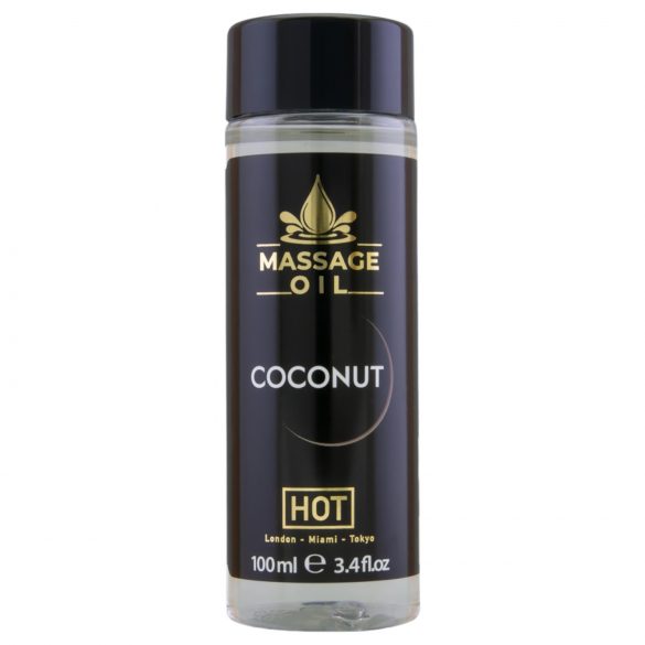 Ulei de masaj pentru îngrijirea pielii HOT - nucă de cocos (100ml)