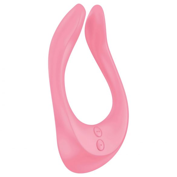 Satisfyer Endless Joy - vibrator de cuplu cu acumulator (roz)