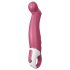 Satisfyer Petting Hippo - vibrator reîncărcabil și rezistent la apă (magenta) 