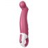 Satisfyer Petting Hippo - vibrator reîncărcabil și rezistent la apă (magenta)