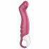 Satisfyer Petting Hippo - vibrator reîncărcabil și rezistent la apă (magenta) 