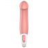 Satisfyer Master - vibrator impermeabil, cu acumulator (natur)