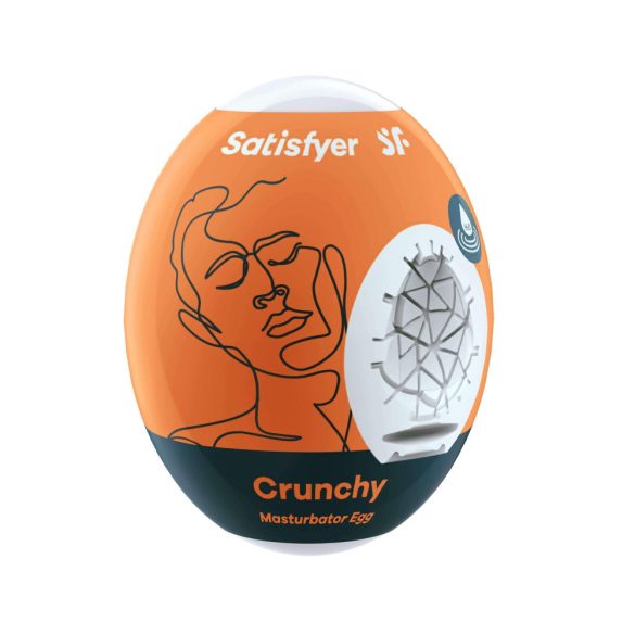 Satisfyer Egg Crunchy - ou masturbar (1 buc) 