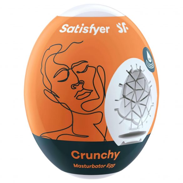 Satisfyer Egg Crunchy - ou de masturbare (1 buc)